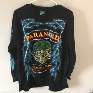 Men’s PARANOID Long-Sleeve Shirt, L